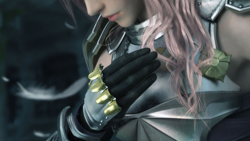 Illustration for article titled A Town With NPCs is the Most Exciting Thing About These Final Fantasy XIII-2 Screens